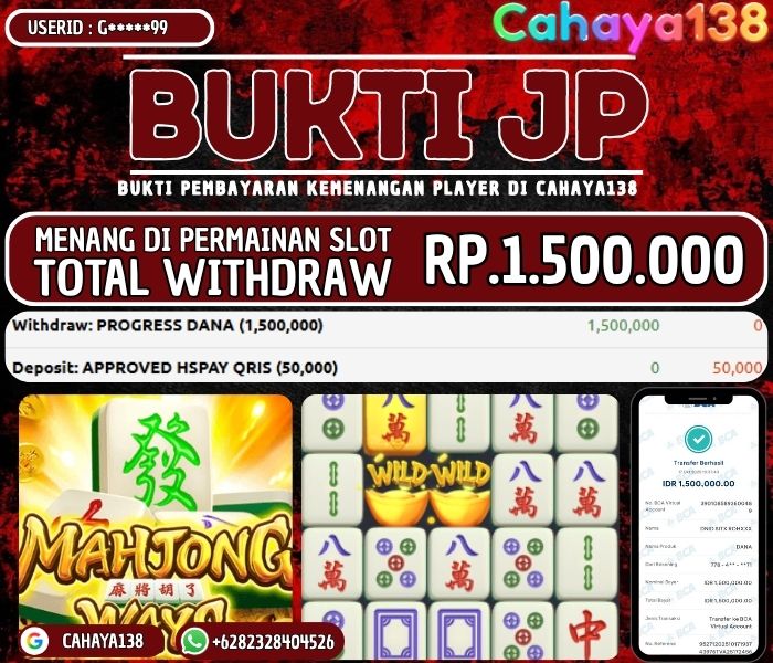 Bukti Kemenangan Cahaya138