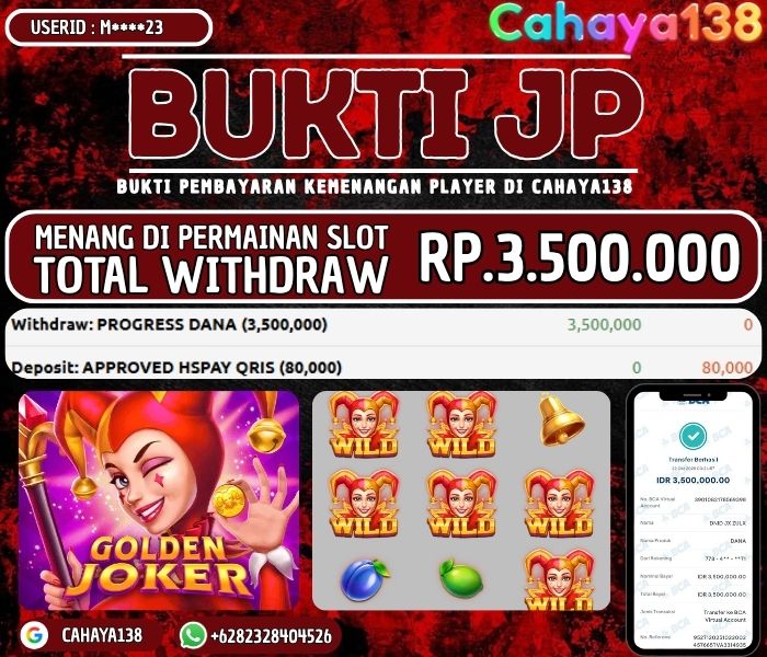 Bukti Kemenangan Cahaya138