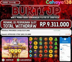 Bukti Kemenangan Cahaya138
