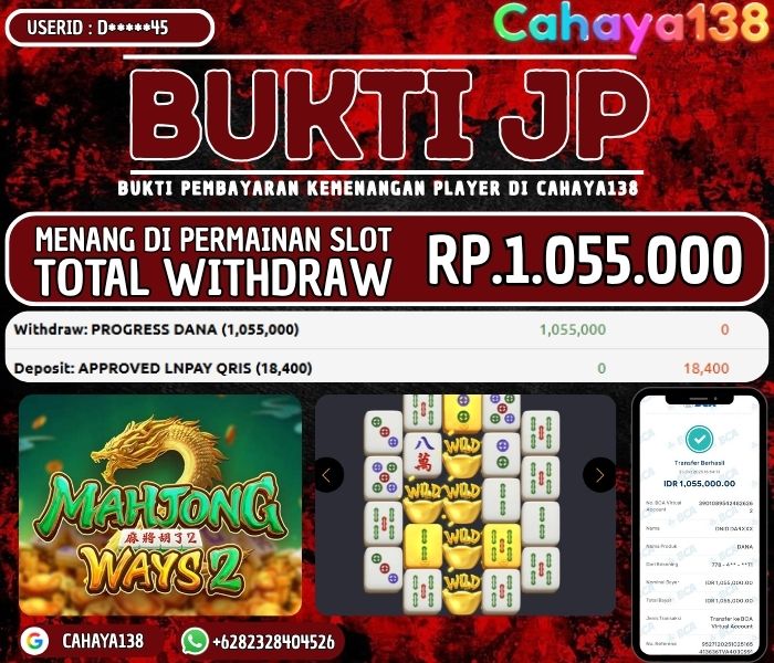 Bukti Kemenangan Cahaya138
