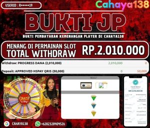Bukti Kemenangan Cahaya138