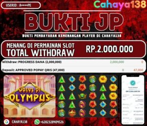 Bukti Kemenangan Cahaya138