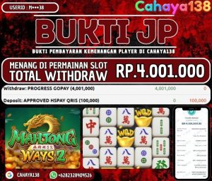 Bukti Kemenangan Cahaya138