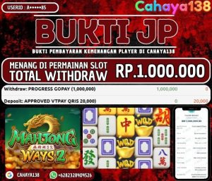 Bukti Kemenangan Cahaya138