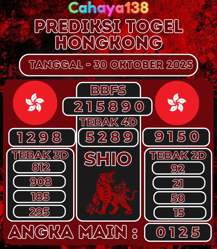 Prediksi Togel Jitu Cahaya138