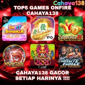 Bocoran Game Yang Onfire Di CAHAYA138