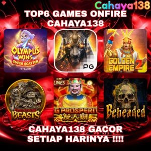 Bocoran Game Yang Onfire Di CAHAYA138