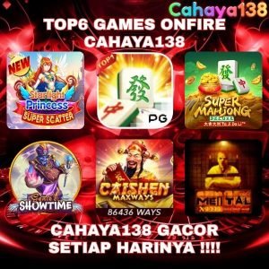 Bocoran Game Yang Onfire Di CAHAYA138