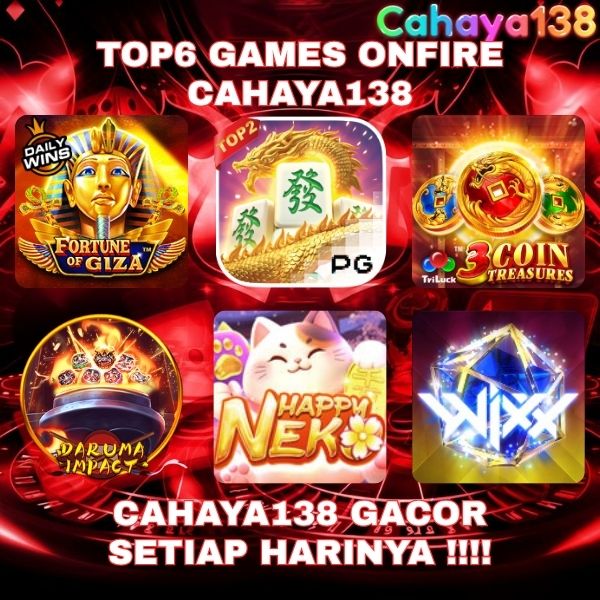 Bocoran Game Yang Onfire Di CAHAYA138