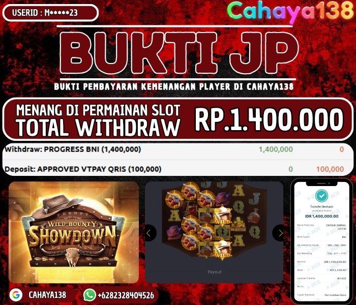 Bukti Kemenangan Cahaya138