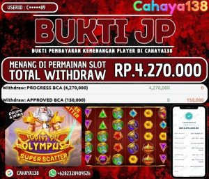 Bukti Kemenangan Cahaya138