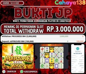 Bukti Kemenangan Cahaya138