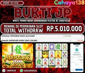 Bukti Kemenangan Cahaya138
