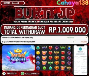 Bukti Kemenangan Cahaya138
