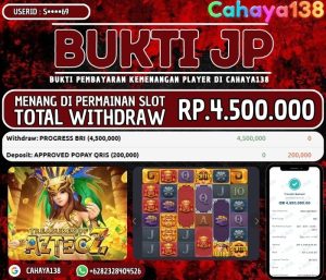 Bukti Kemenangan Cahaya138