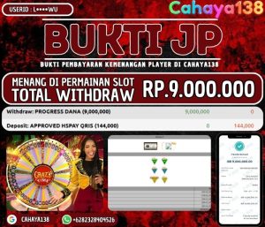 Bukti Kemenangan Cahaya138
