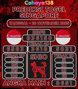 Prediksi Togel Jitu Cahaya138